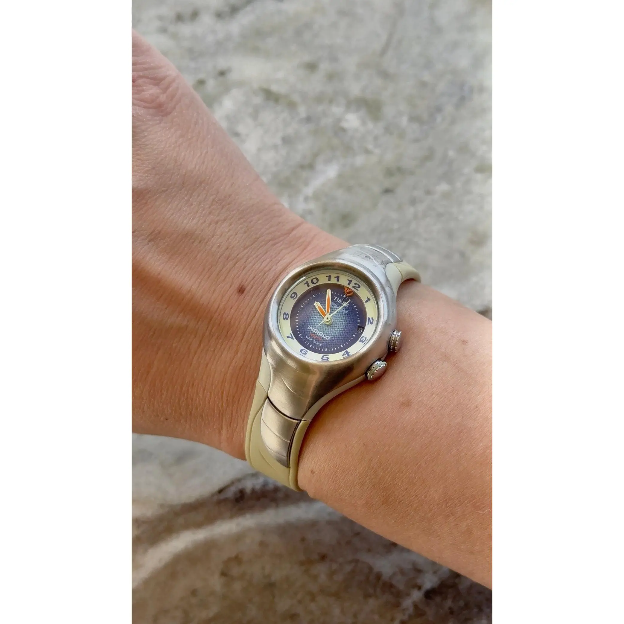 Vintage Timex Rush Indiglo Date-Just Watch