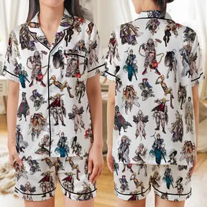 Anime Pajama Set, New Anime Pajama, Gift For Fan, A01