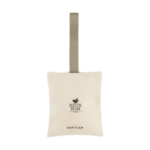 REUNROM Thai Scented Sachet - Long-Lasting Deodorizer for Closets & Cars, Coffee Shop Aroma, 45g