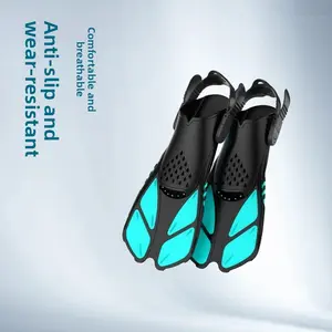 Adult flippers shoelaces adjustable diving flippers swimming flippers diving frog shoes mermaid flippers