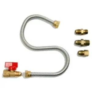 212 MAIN Universal Gas-Appliance Hook-Up Kit, 18-Inch 1-Stop Solution for Gas Line Connections