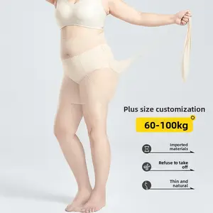 Buy 1 Get 1 FREE️--Plus-size women's summer thin anti-snag pantyhose, wholesale of plus-size and extra-long pantyhose for plus-size women