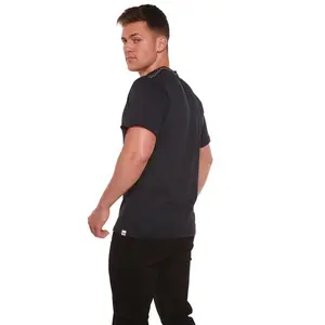 Men's Bamboo Viscose/Organic Cotton Short Sleeve Contrast Stitch T-Shirt