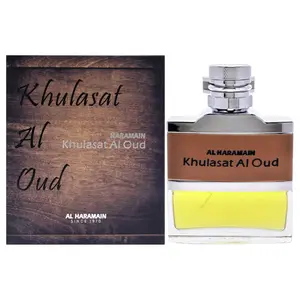 Khulasat Al Oud by Al Haramain for Unisex -3.3 oz EDP Spray