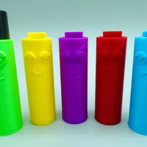 Bic and clipper lighter cases packs of 3