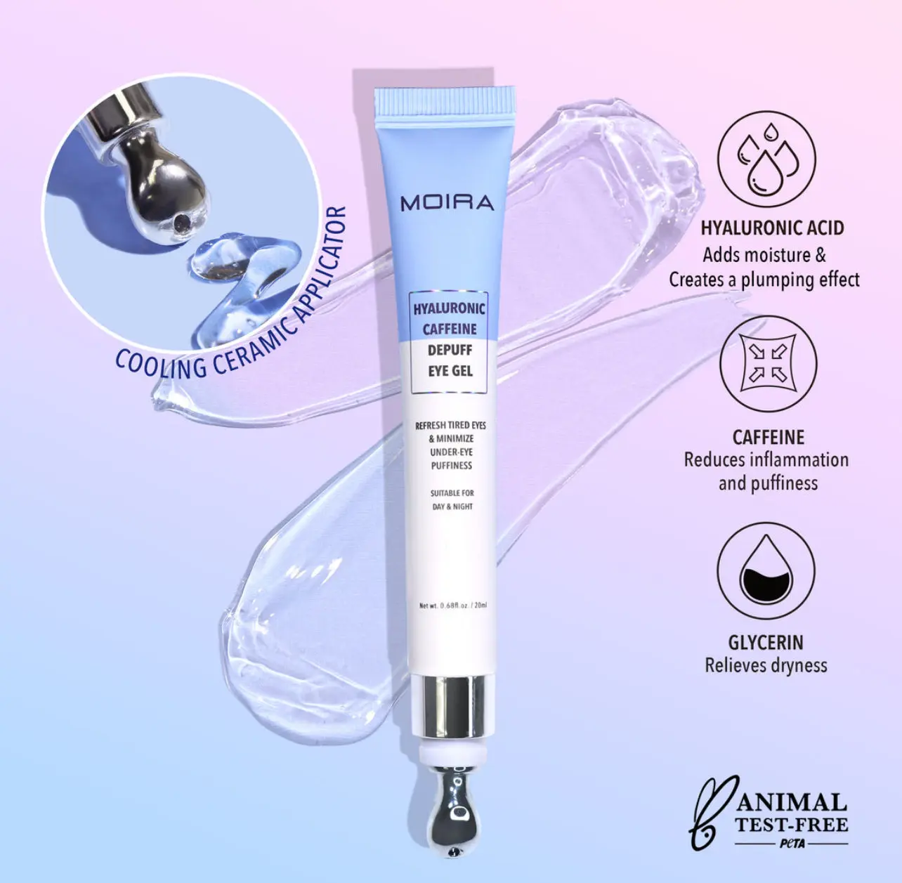 Hyaluronic Caffeine Depuff Eye Gel