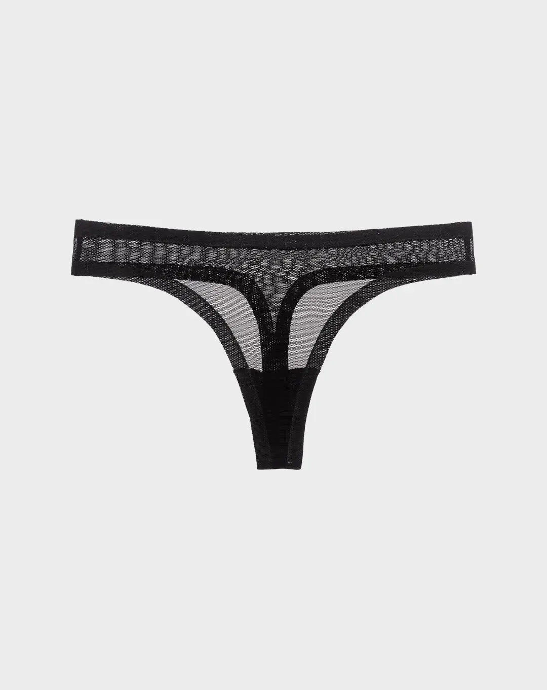 Seamless Black Sheer Thong, Modest, Soft, Cotton, Panty Seamless Black Sheer Thong, Modest, Soft, Cotton, Panty