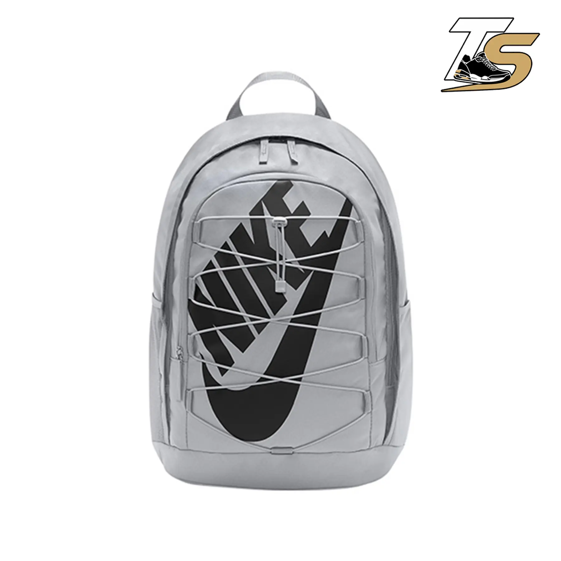Nike Hayward Backpack (26L) (Wolf Grey/Black, One Size) Unisex Laptop Bookbag School Bag Casual Daypack Durable Travel Gym Backpack for Men Women Teens