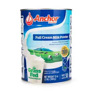 Anchor Full Cream Milk Powder 900gr - Grass Fed, Pasture Raised, Contains Vitamins A & D, No Artificial Growth Hormones