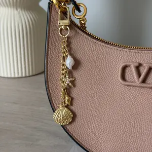 EVRY JEWELS Gold or Silver Plated Women's That Beach Girl Bag Charm