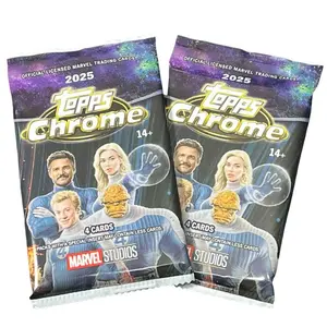 2 PACKS - 2025 Topps Chrome Marvels Studios Packs From Blaster Box