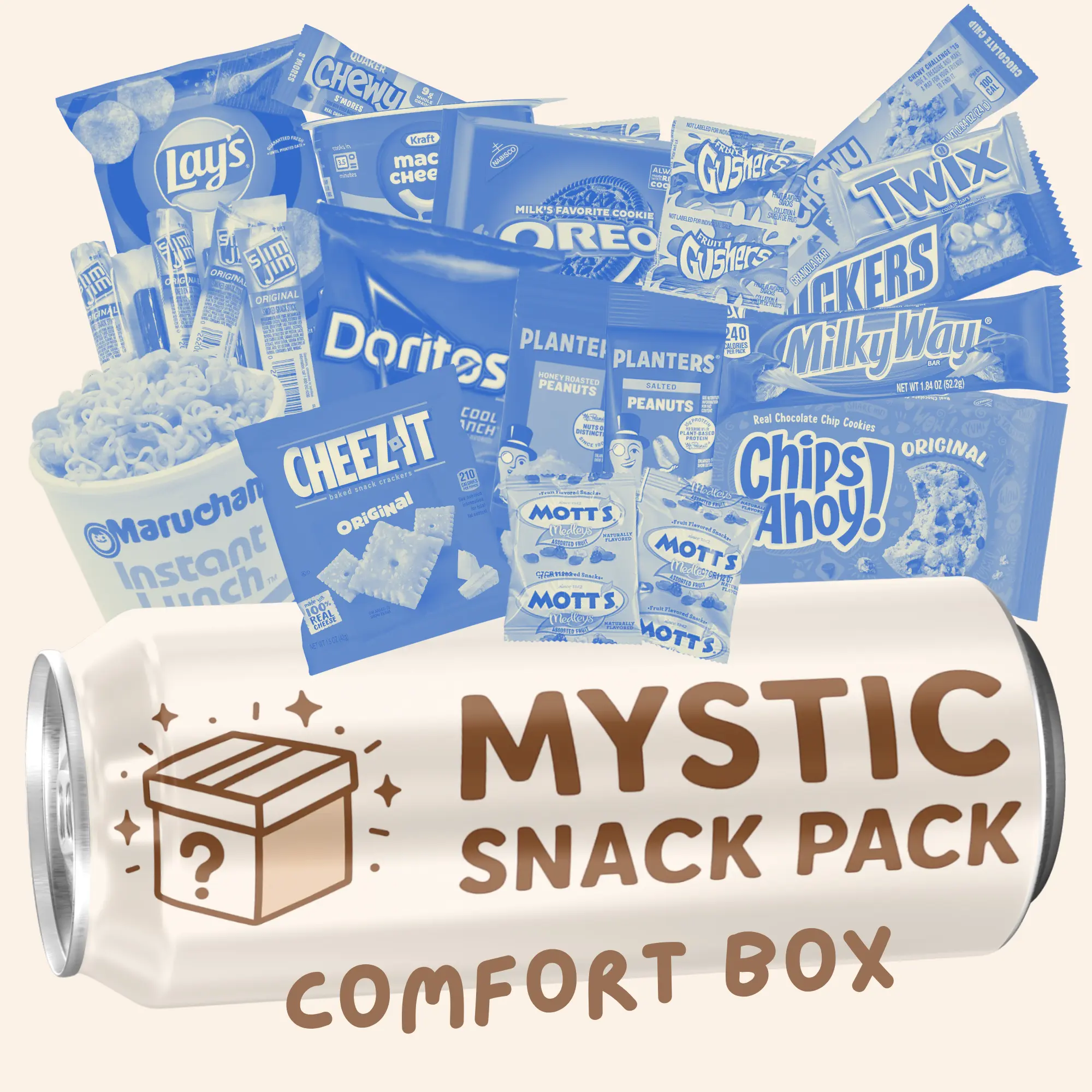 Mystic Snack Pack-Comfort Box With 30 Items