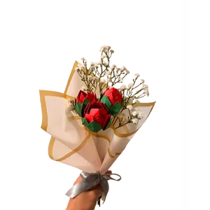 DIY paper flower bouquet