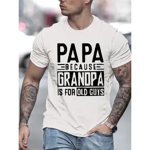 Men's trendy casual sports t-shirt