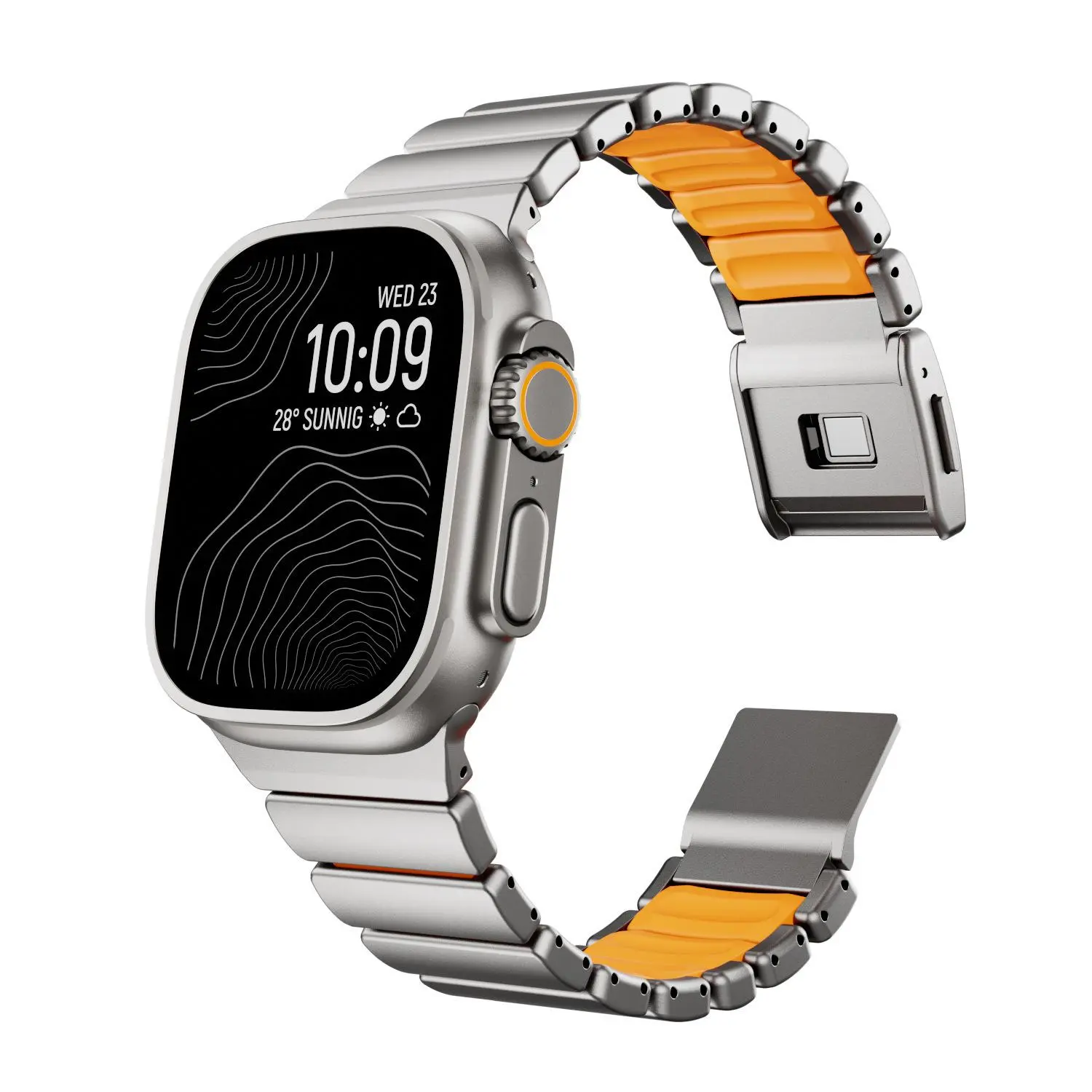 Newly Upgraded Luxury Titanium and Silicone Dual-Layer  display picture 3