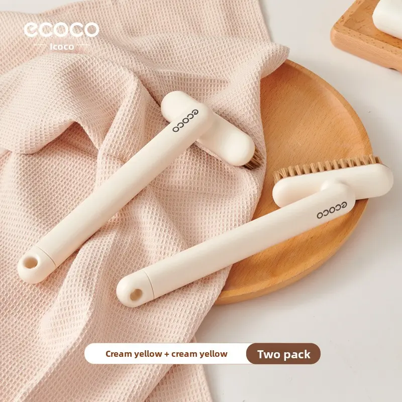 2 pieces of cream yellow