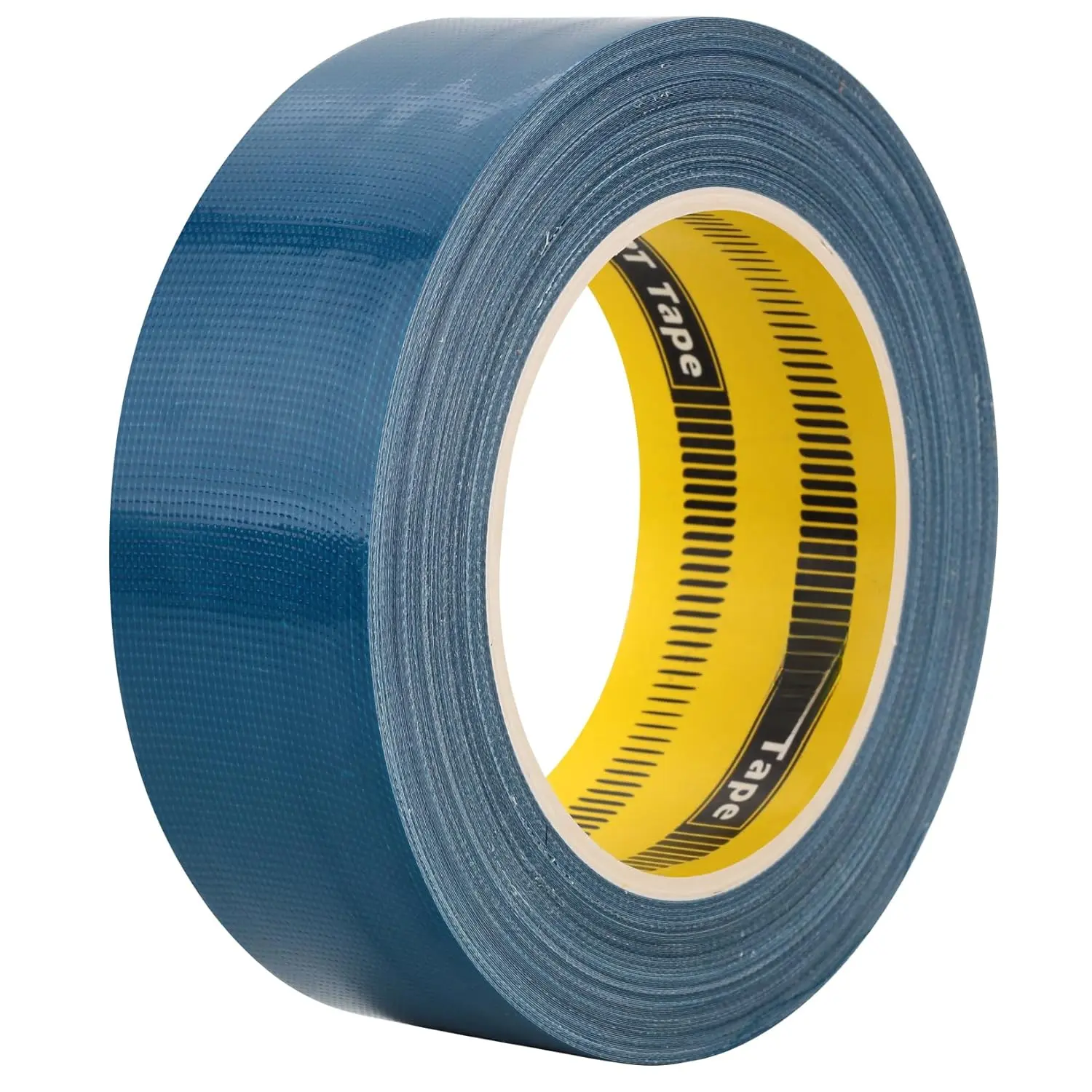 Heavy Duty Industrial Adhesive Tape (DT412) - 1.6 in x 108 in x 11 Mil, Dark Blue, Anti-Dust, Easy-Adhesive, Easy Tearing Cloth, UL Lab Tested for Warehouse Detailed Projects & Precision Tasks