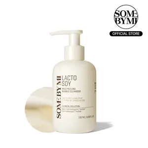 Lacto Soy Mild Peeling Bubble Cleanser 6.08oz - Korean Skincare - Vegan Face Wash with Konjac & Urea for Smooth Texture & Dead Skin Care