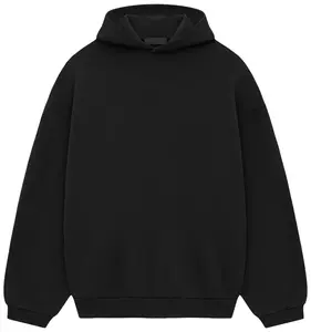 Fleece Hoodie FW24 Black Soft and Cozy Pullover Hoodie for Everyday Wear Perfect Christmas Gifts for Men Women