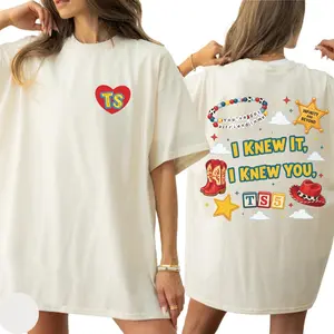 I Knew It I Knew You Tee, Vintage Tay Story Shirt, You're A Cowboy Like Me Shirt, Gift For Music Fan, You've Got a Friend In Me Story