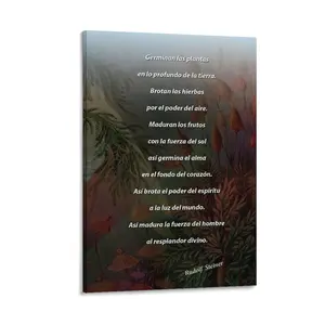 Rudolf Steiner Quotes Poster Canvas Wall Art For Room Aesthetic And Decor 23 Canvas Poster Bedroom Decor Sports Landscape Office Room Decor Gift Frames Ornaments Artistic Decoration Print Photo