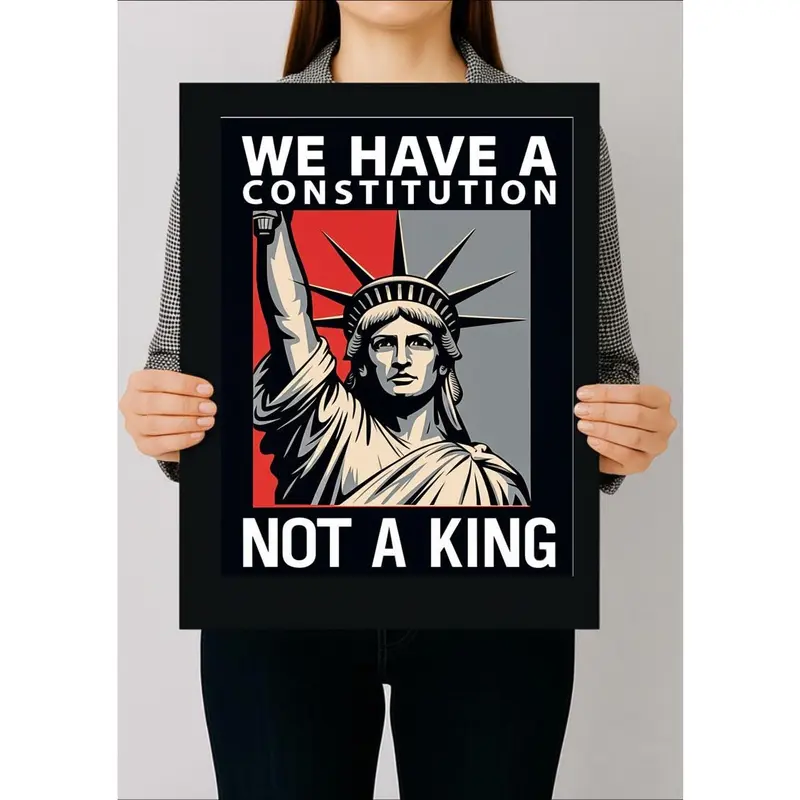 [Sale Up To 55%] - [Free Ship - No Frame] - No Kings Anti-Trump Printable Poster