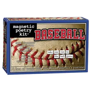 Everything Baseball Sports Gift - Baseball Magnetic Poetry Kit
