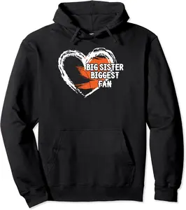 Big Sister Thats My Sister Out There Basketball Pullover Hoodie - Destynibrown Shop 69B09RB1N878