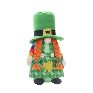 Saint Patrick's Day Gnome Irish Green Hat Doll Dolls Ornament