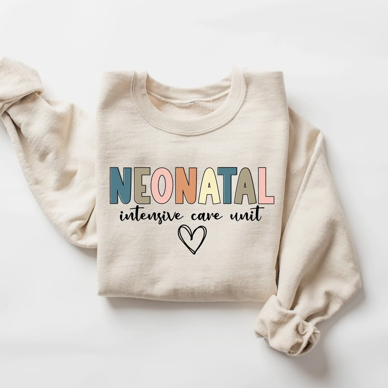 Neonatal Intensive Care Unit Sweatshirt, NICU Nurse Shirt, Nursing School Student Gift, Nurse Appreciation Sweatshirt, NICU Nurse Sweatshirt