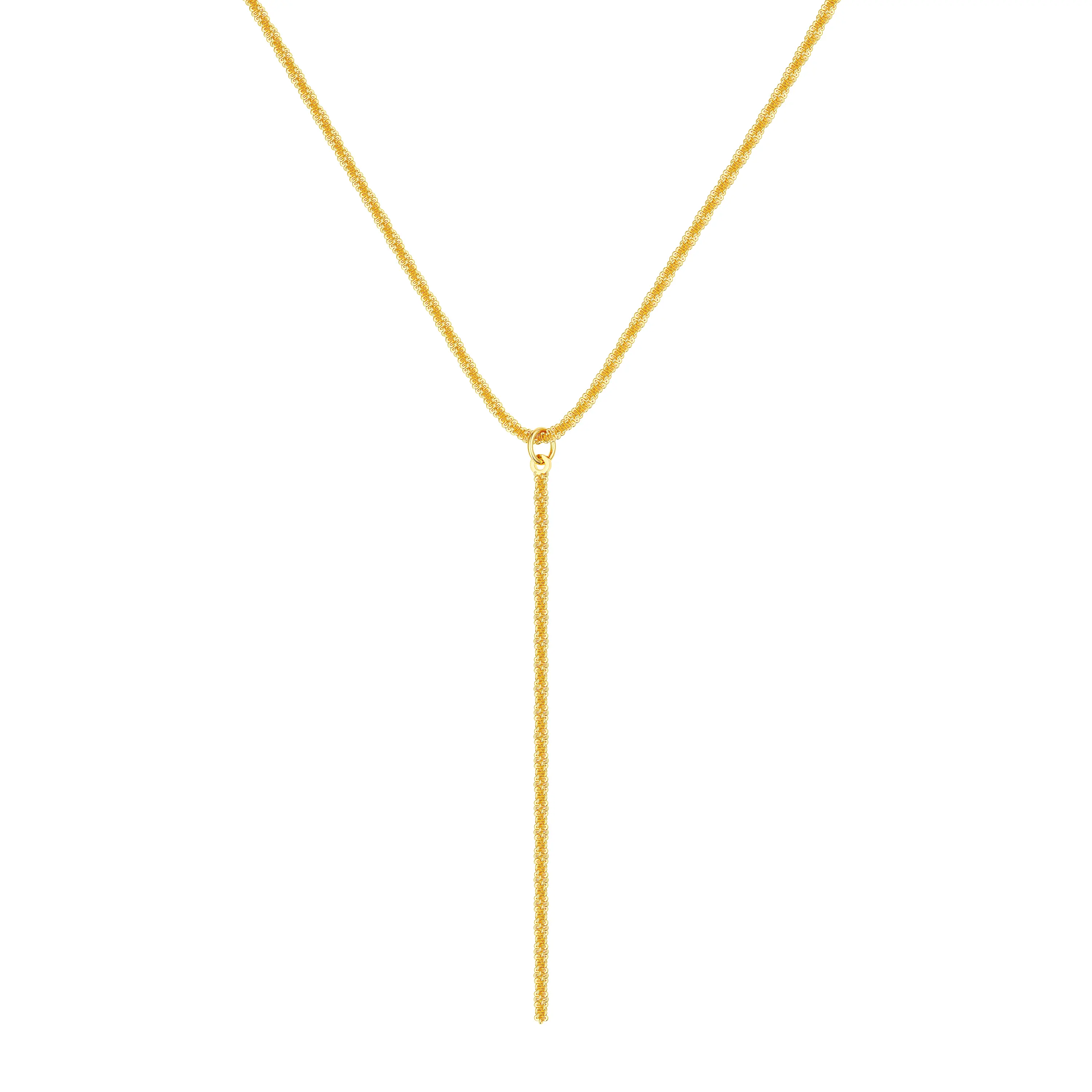 Tewiky 14K Gold/Silver Plated Drop Lariat Chain for Women -  Long Necklace Station Star Layered Y Necklace For Valentine's Day gifts