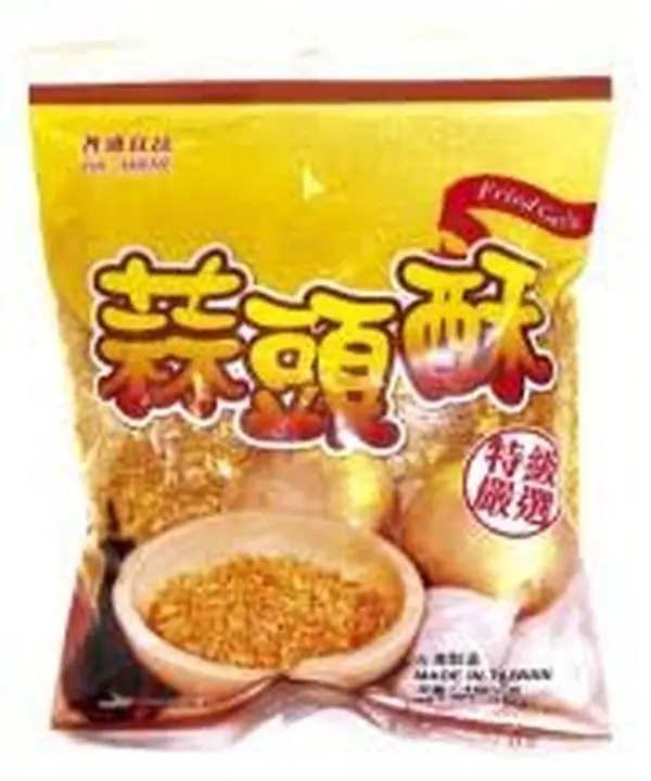 Chi-Sheng Crunchy Fried Garlic Seasoning, 150g, Ideal for Noodles, Rice, Soups, or Stir-Fries