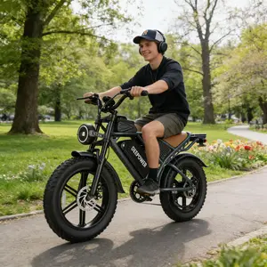 DEEPOWER Dual Suspension Ebike for Adults, 1500W Peak Power, 48V Removable Battery, 20" All-Terrain Fat Tires, UL2849 Certified, 32 MPH Top Speed, 40-90 Mi Range, LED Headlights, Ebikes For Adults