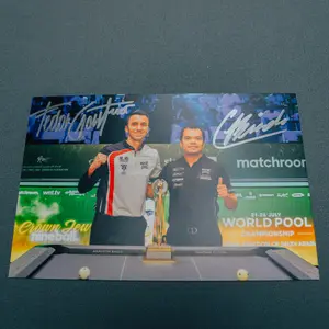 6x9 WORLD CHAMPS SIGNED POSTER by Carlo Biado & Fedor Gorst