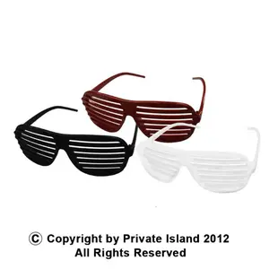 12 PACK Shutter Shades Mix Colors 1160