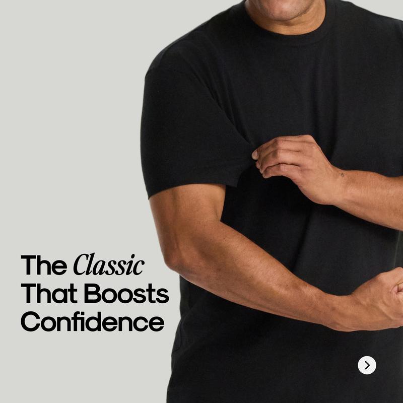 True Classic Men’s Short Sleeve Crew Neck T-Shirt – Premium Fit for Everyday Comfort, Casual Streetwear, Workwear, or Men Gifts