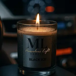 Black Ice Candle Scented