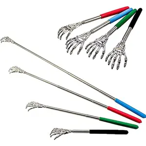 Portable Back Scratcher, 1 Count Retractable Back Manual Massage Tool, For Humans And Pets, Lightweight