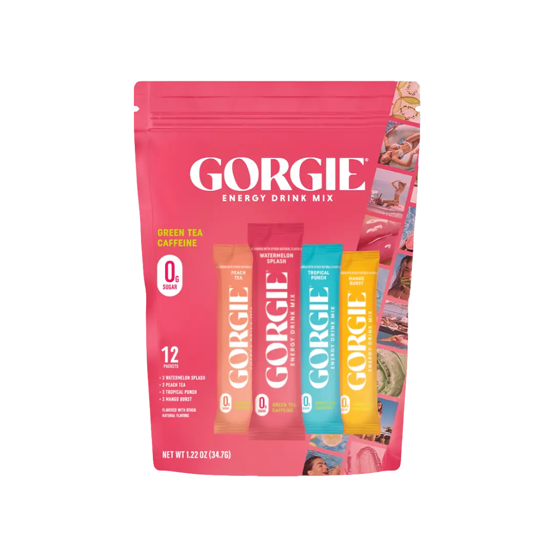 GORGIE Energy Drink Mix Bestsellers Variety Pack GORGIE Energy Drink Mix Bestsellers Variety Pack