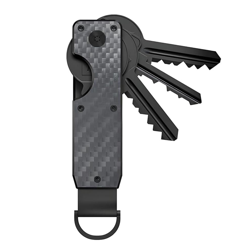 Minimalist Innovative Keyholder, Compact Keys Organizer, Multifunctional Smart Durable Car Key Chain, Fashion Accessories, With Key Case, For Key Holder Secures 1-5 Keys, Easy To Carry, Versatile Accessories