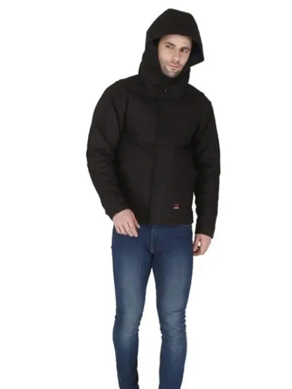 ForgeFR Men's FR Duck Jacket with Detachable Hood