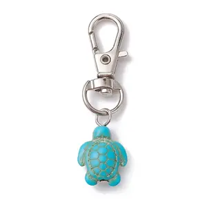 Cute Turtle Design Keychain, Luminous Keychain for Women & Men, Fashion Accessories for Daily Use, Trendy All-match & Exquisite Keychain for Birthday Gift, Keychain Pendant