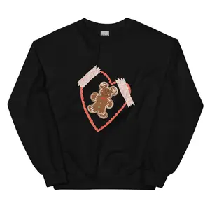 The Mickey Gingerbread Unisex Sweatshirt-Happy Threads by Kels