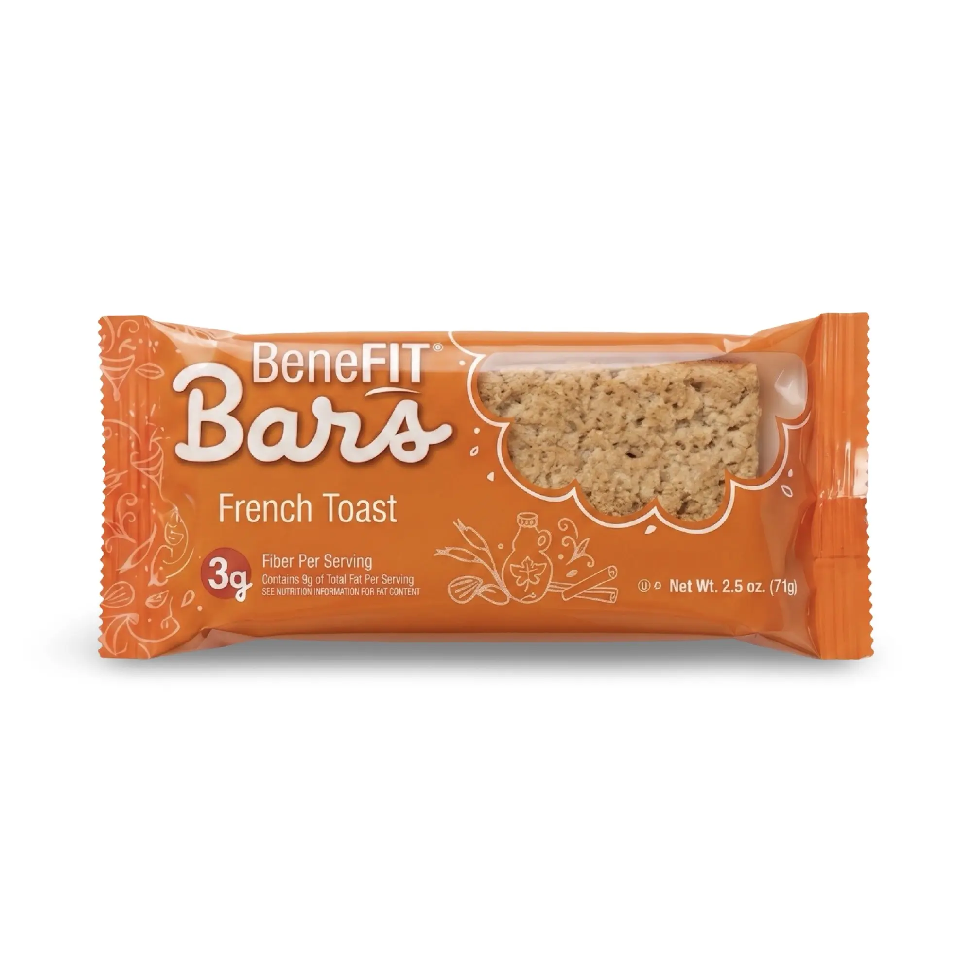 French Toast BeneFit Bars School Snacks, 12 bars