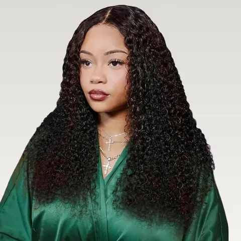 Arabella Glueless Human Hair Bob Wig, Cap-On Easy Wear, 6x6x2 Middle Part Lace Wig with Bleached Knots, Minimalist Affordable, Available in Body Wave/Straight/Curly Styles, Human Hair Wigs, Glueless Human Hair Wigs