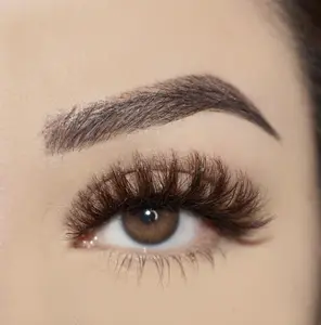 Kari-16mm Brown Lashes Eyelashes Makeup