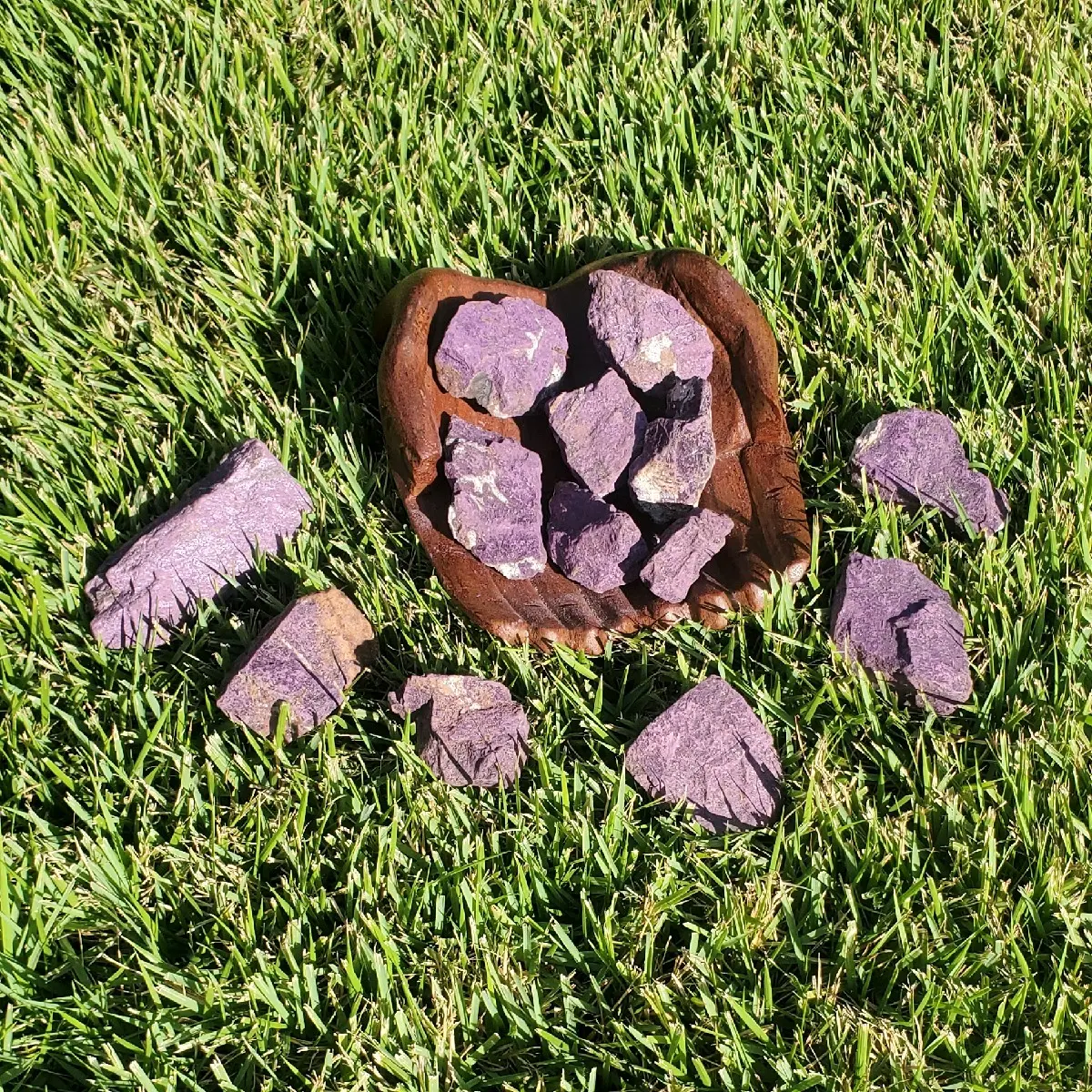 Purpurite stone Purpurite stone