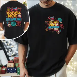 Dungeon Crawler Carl Shirt, You Will Not Break Me, New Achievement Shirt, Donut and Mongo Shirt, Fantasy Book Apparel