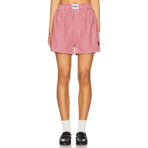 Darlin Gingham Short in Red