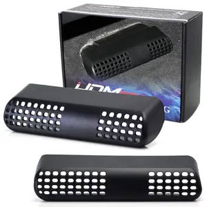 iJDMTOY (2 Under Front Seat Air Vent Cover Grilles For 2013-up BMW F30 F31 F32 F33 F34 3 4 Series, 3GT, 4 Gran Coupe, etc